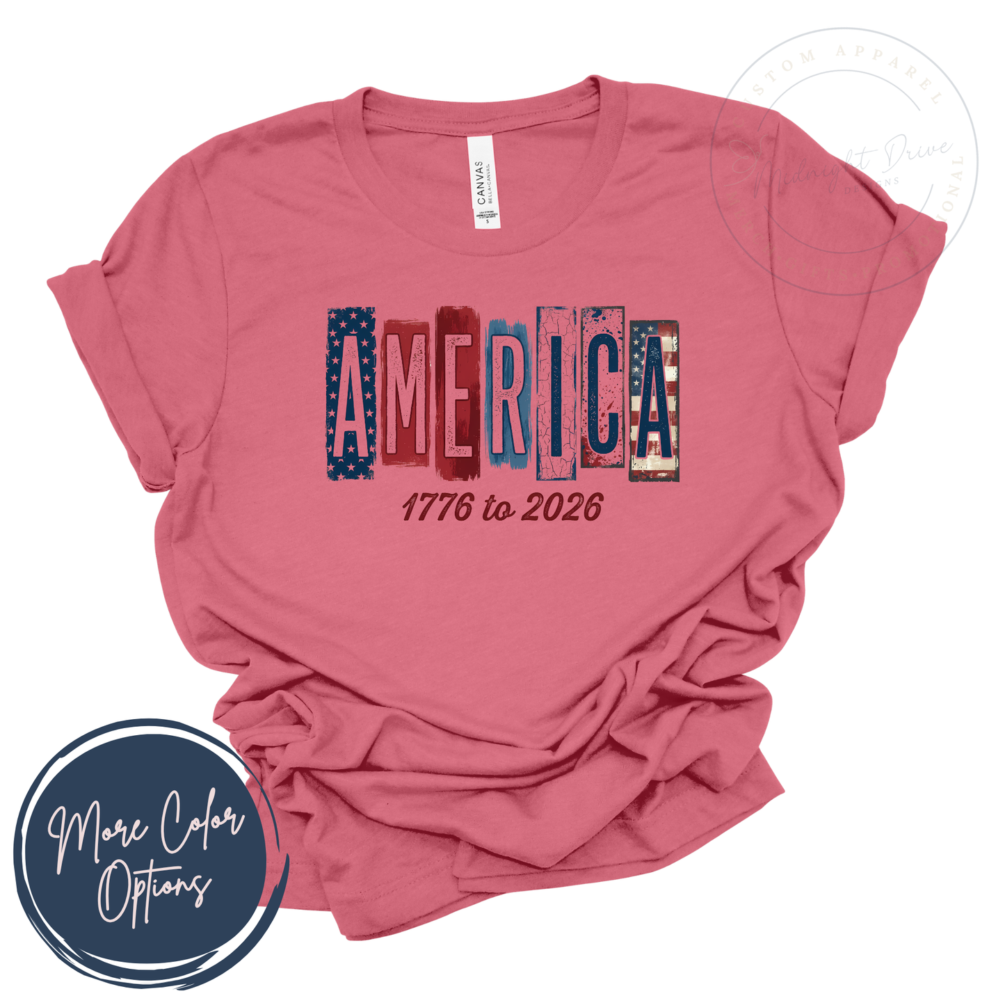 America | 1776 to 2026 | Unisex T-shirt