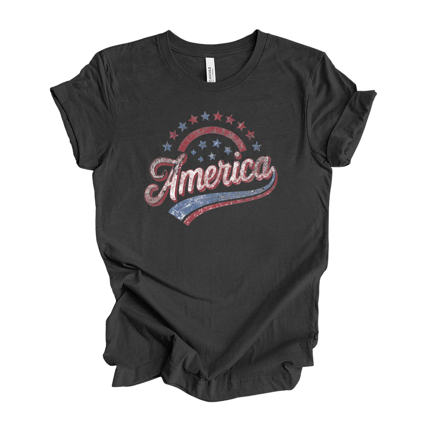 America | Vintage | Distressed | Unisex T-Shirt