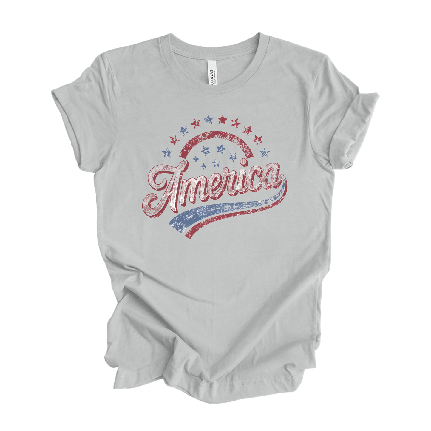 America | Vintage | Distressed | Unisex T-Shirt