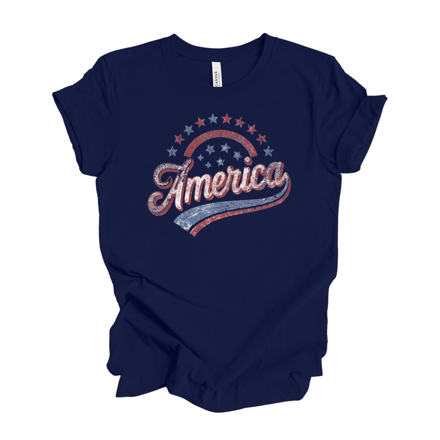 America | Vintage | Distressed | Unisex T-Shirt