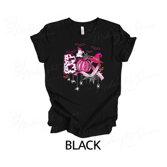 Boo | Breast Cancer Ribbon | Unisex T-Shirt