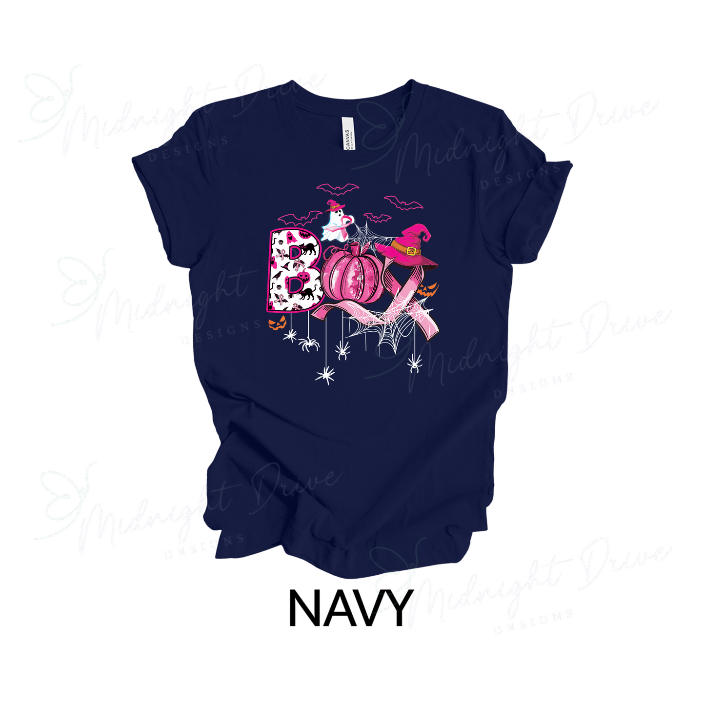 Boo | Breast Cancer Ribbon | Unisex T-Shirt
