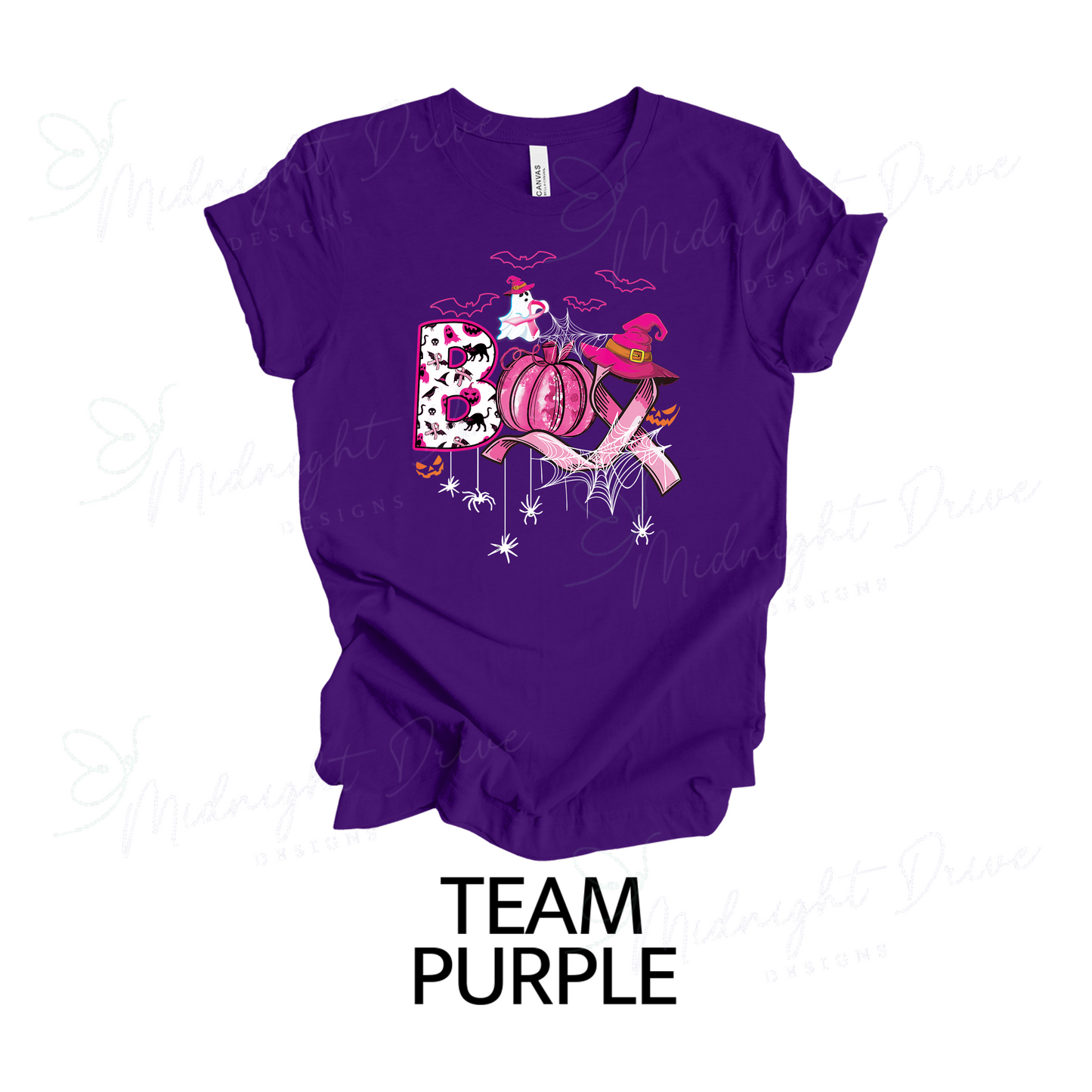 Boo | Breast Cancer Ribbon | Unisex T-Shirt