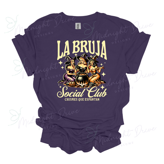 La Bruja | Social Club | Blackberry | Unisex T-Shirt