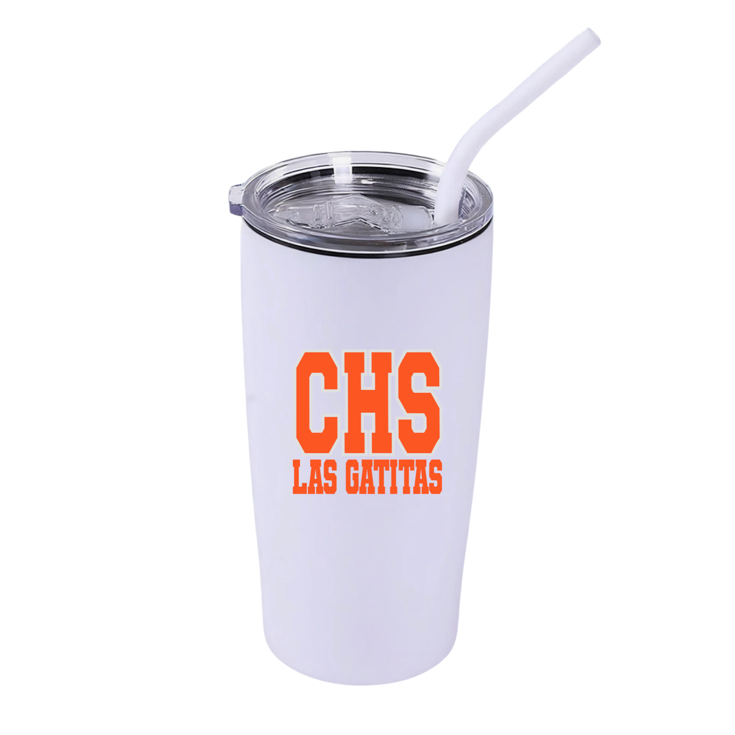 CHS Las Gatitas | 20oz | White | Travel Tumbler