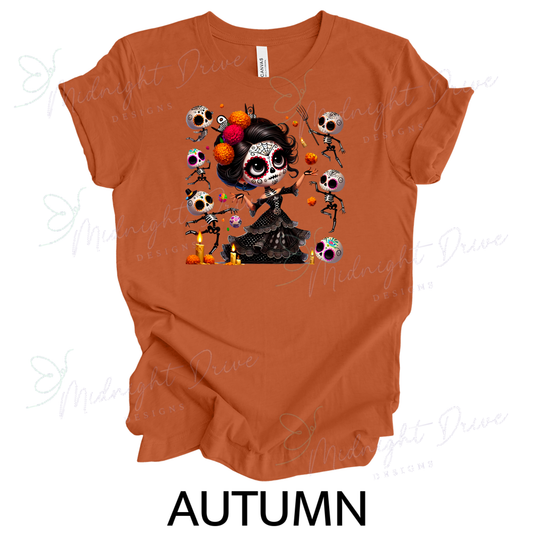 Halloween | Catrina | Autumn | Unisex T-shirt