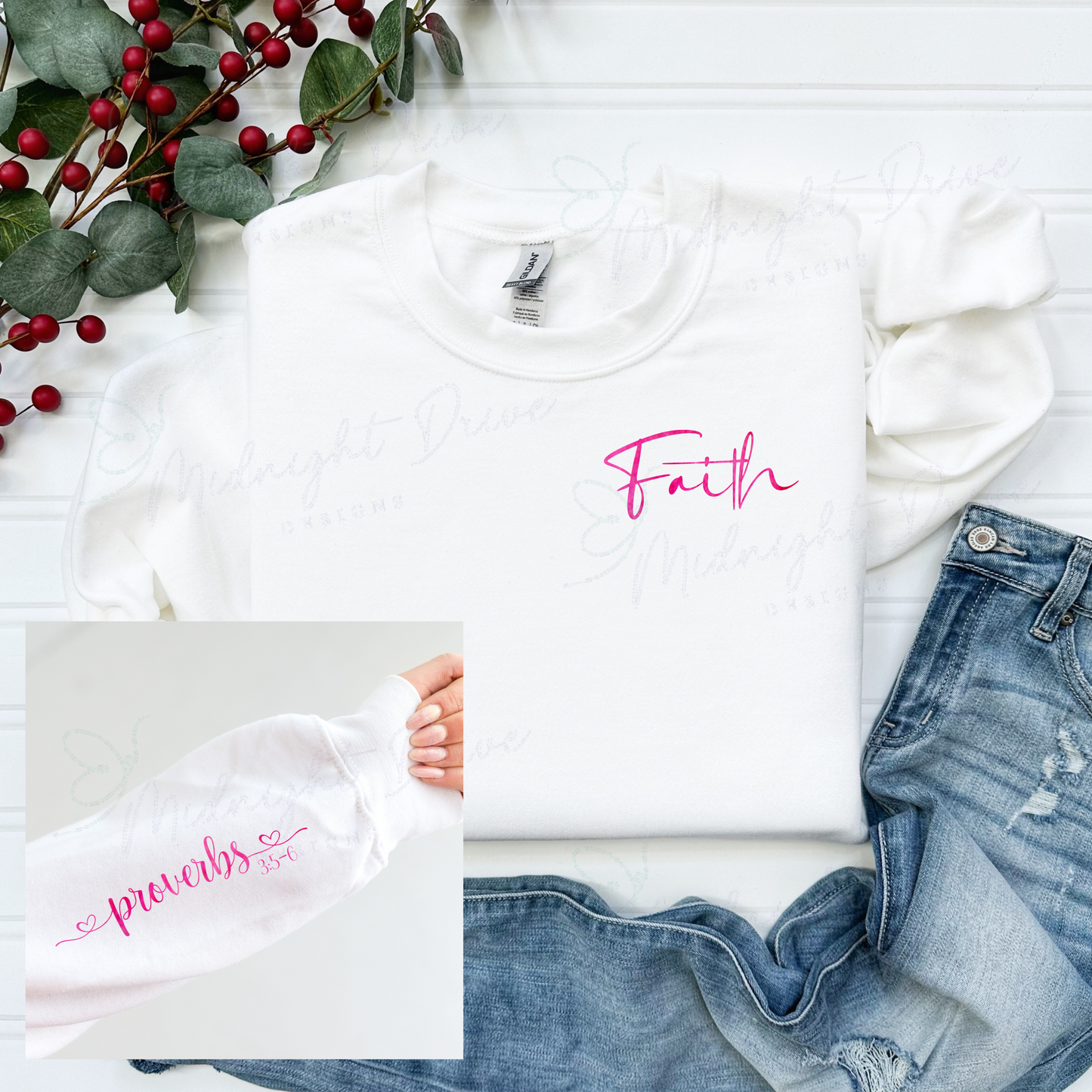 Faith | Bible Verse | Unisex Sweatshirt *Multiple Color Options*