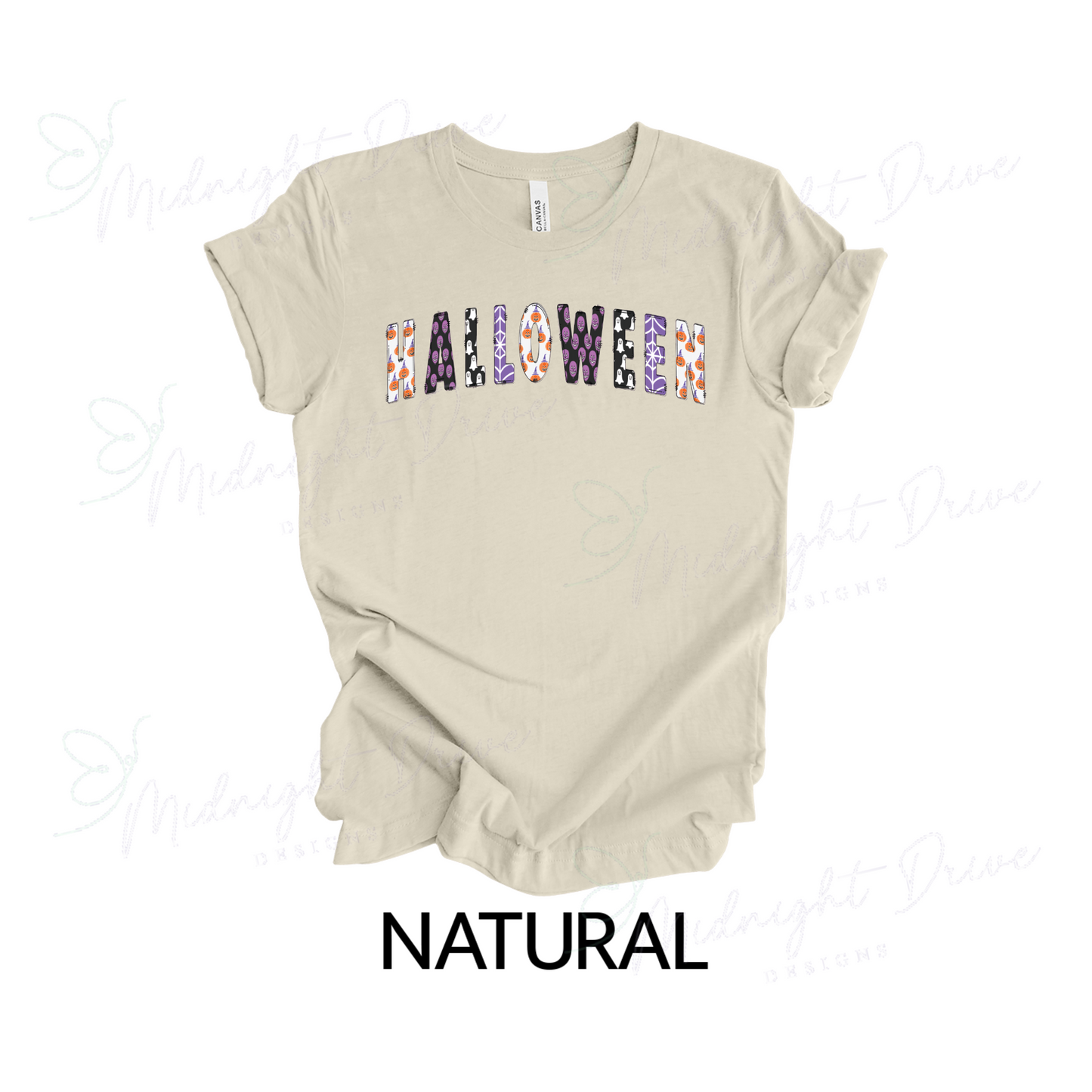 Halloween | Multi-Design Letters | Unisex T-Shirt
