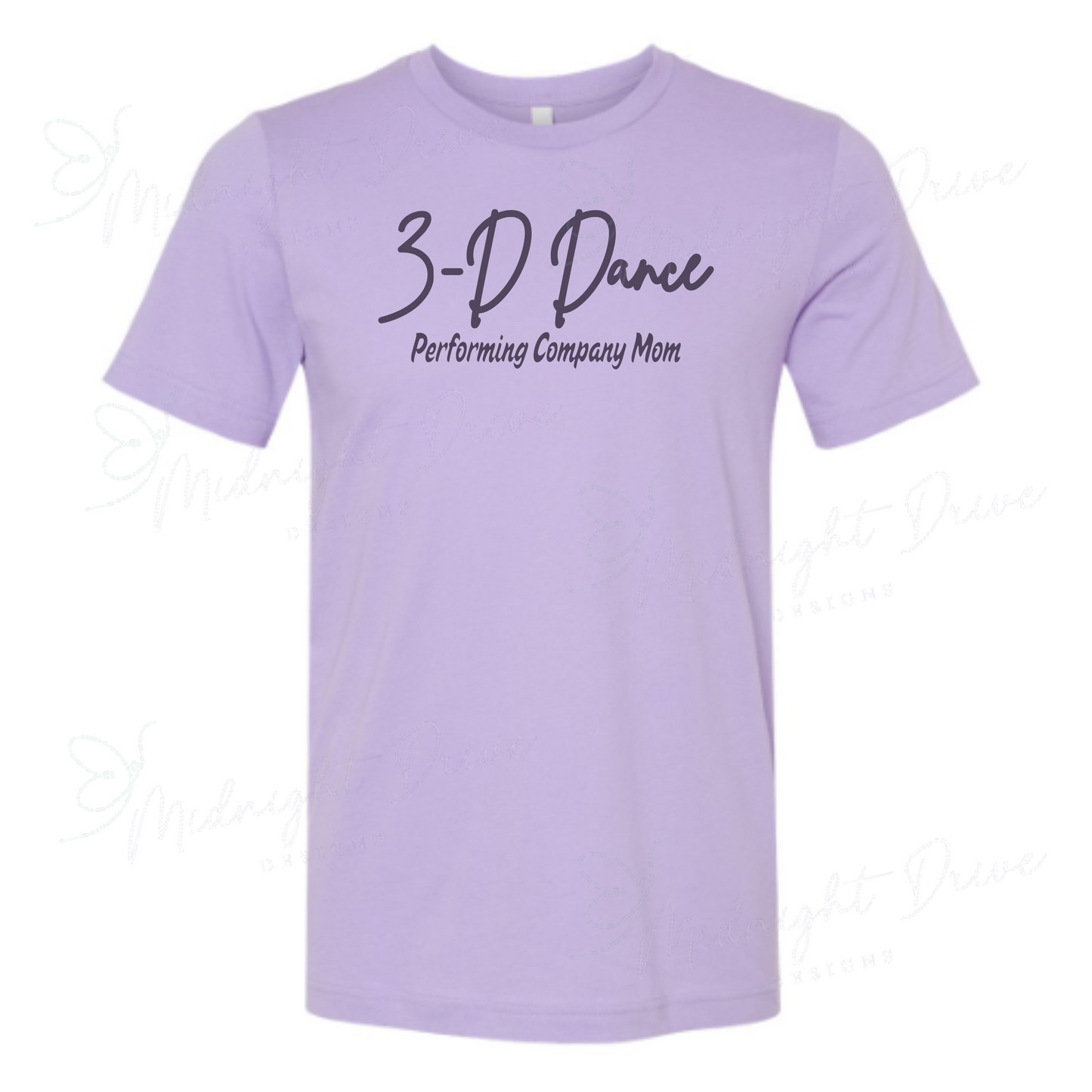 3-D Dance | Performing Company Mom | Puff T-Shirt | Multiple Color Options