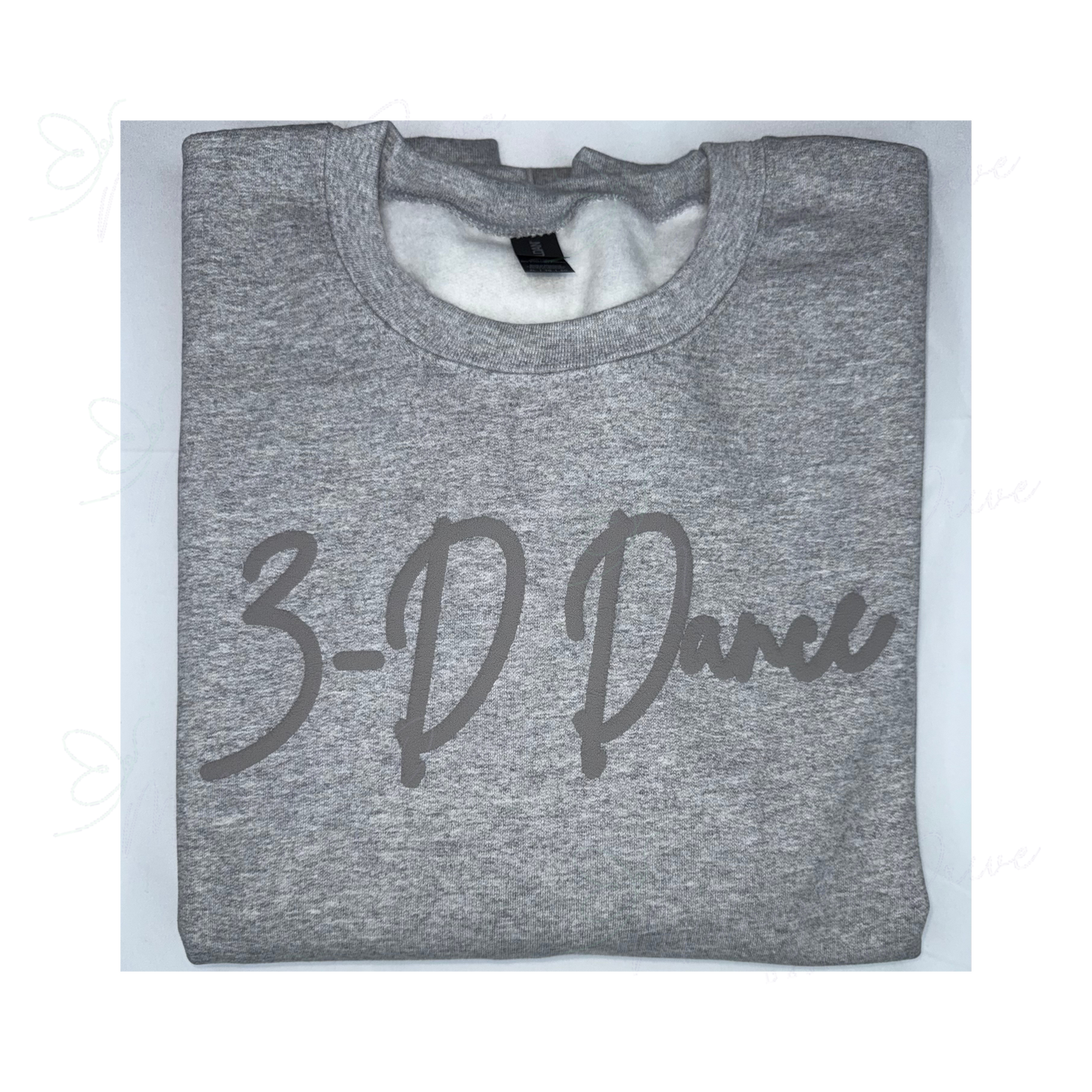 3-D Dance | Puff Sweatshirt | Adult | Multiple Color Options