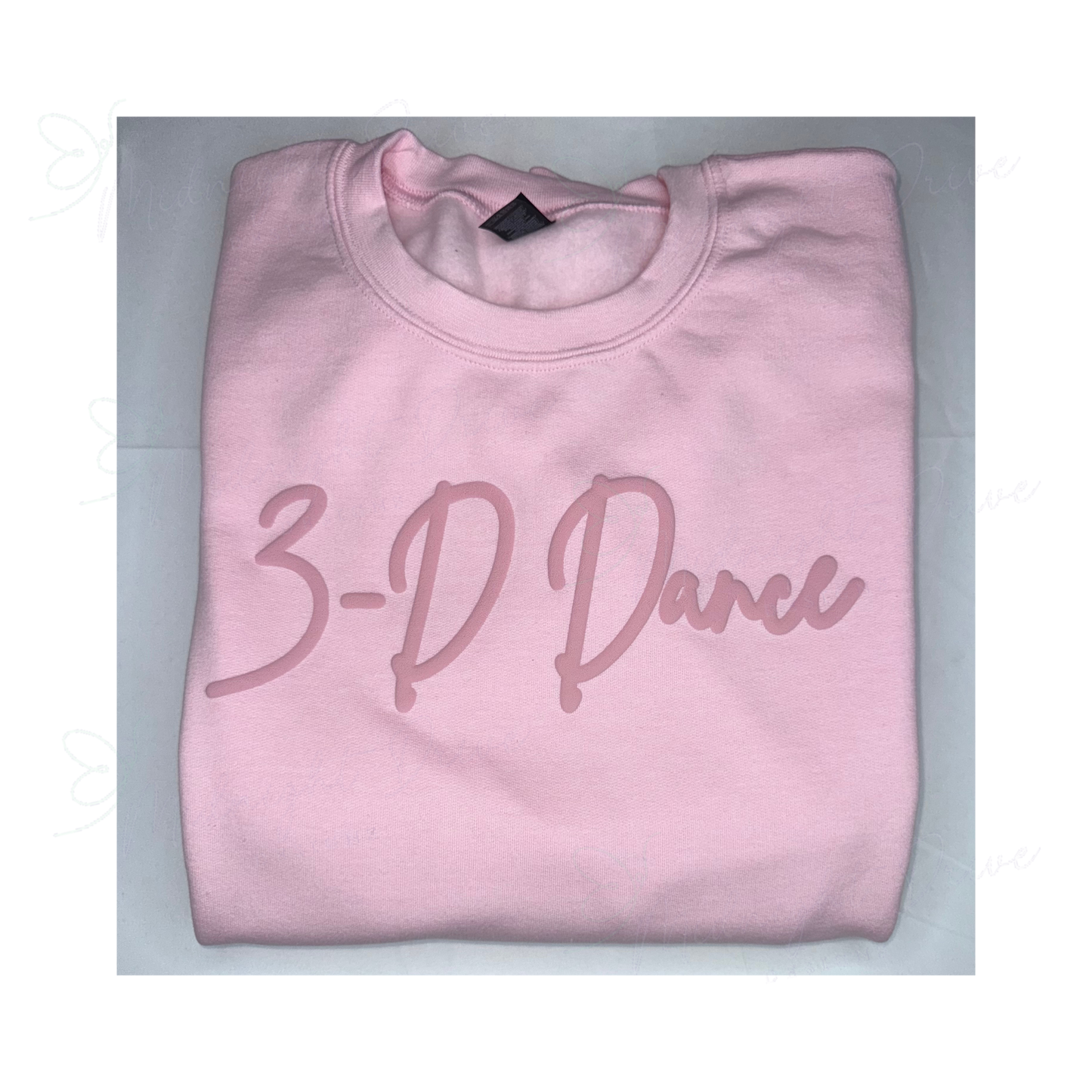 3-D Dance | Puff Sweatshirt | Adult | Multiple Color Options