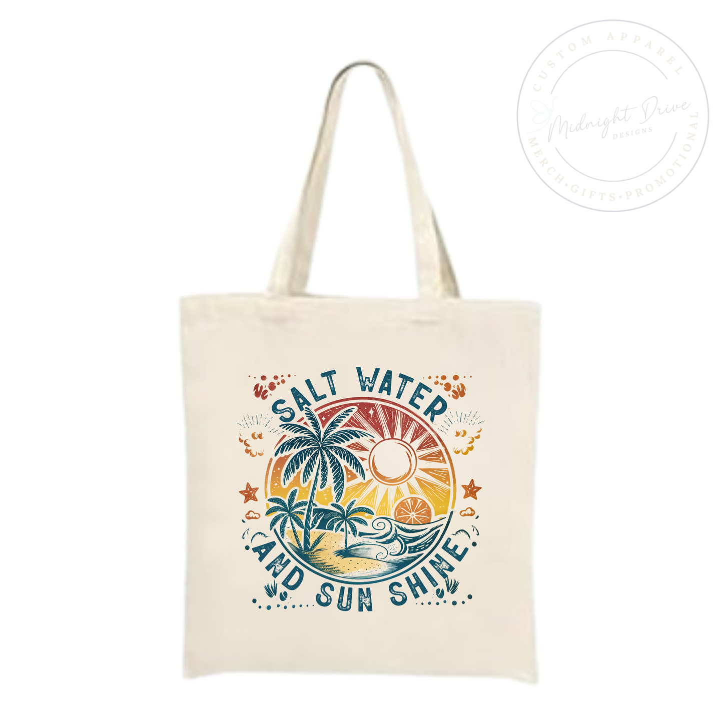Salt Water and Sunshine | Tote Bag
