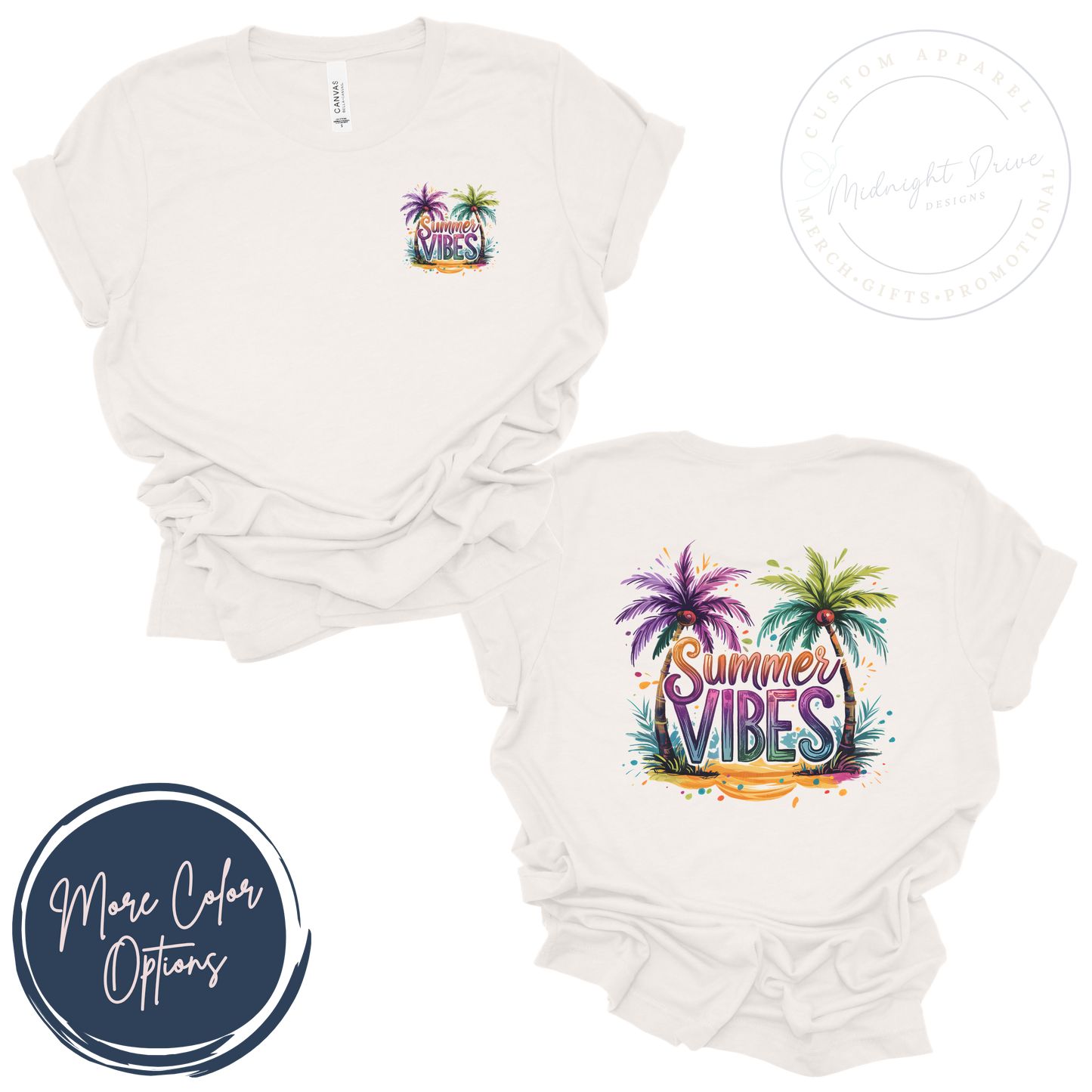 Summer Vibes | Palm Trees | Unisex T-shirt