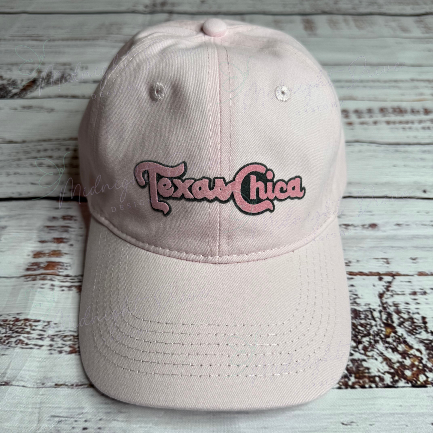 Texas Chica | Pink or Black Cap