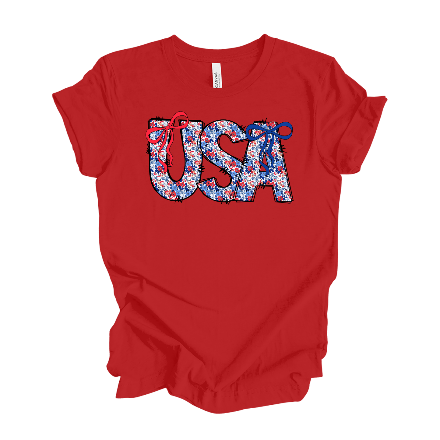 USA | Bows | Unisex T-Shirt *Multiple Design Options*