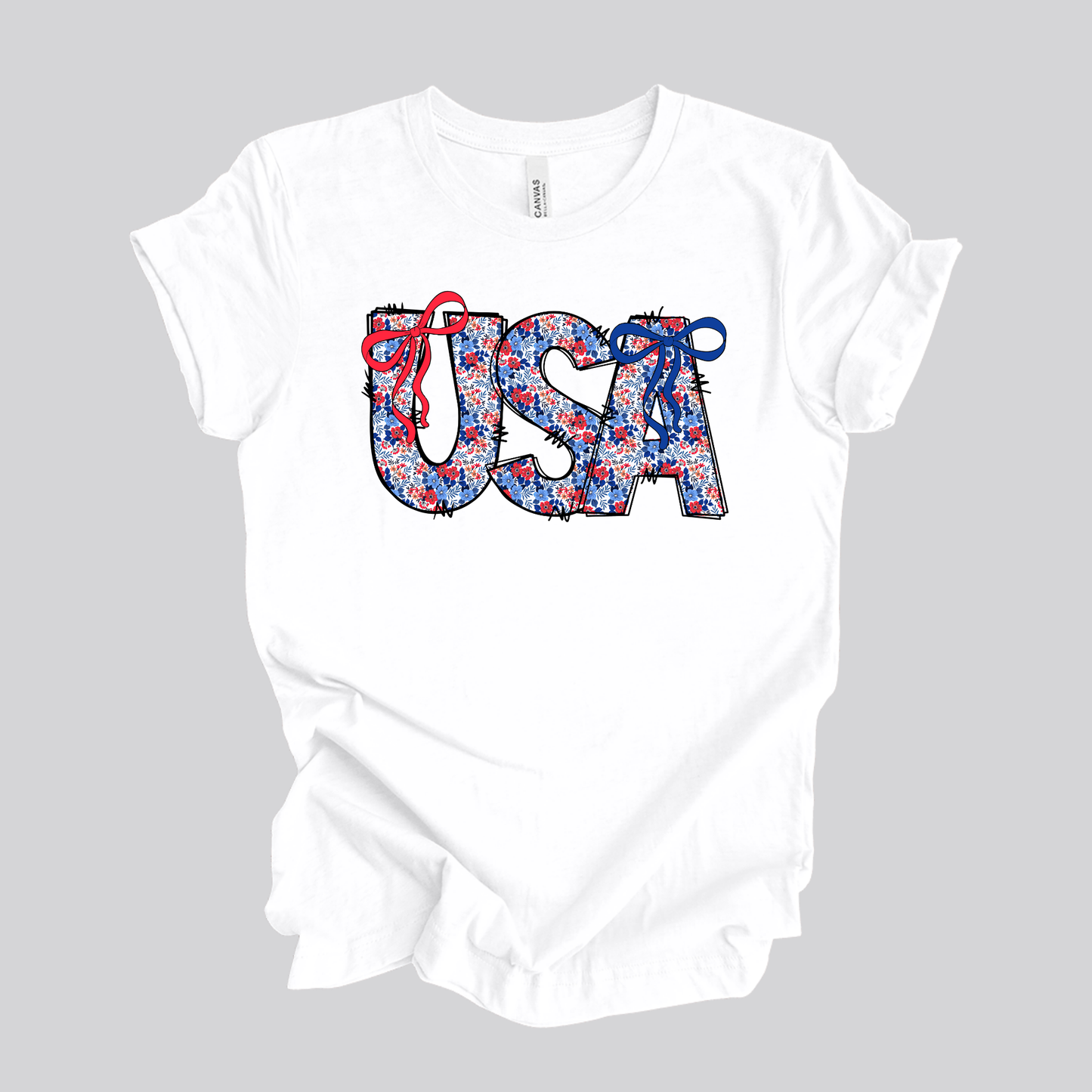 USA | Bows | Unisex T-Shirt *Multiple Design Options*