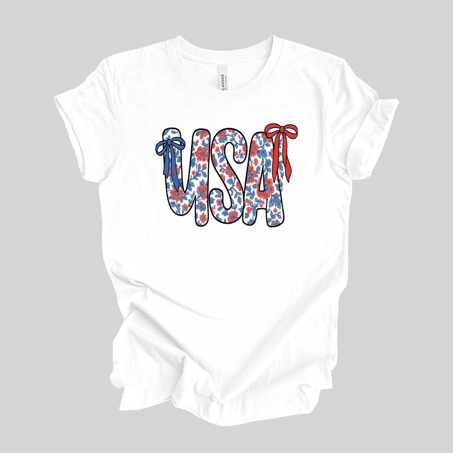 USA | Bows | Unisex T-Shirt *Multiple Design Options*