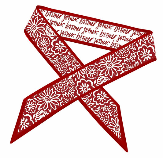 Oklahoma Sooners | Skinny Scarf