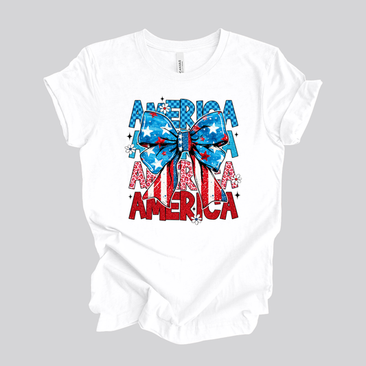 America | Bow | Unisex T-Shirt