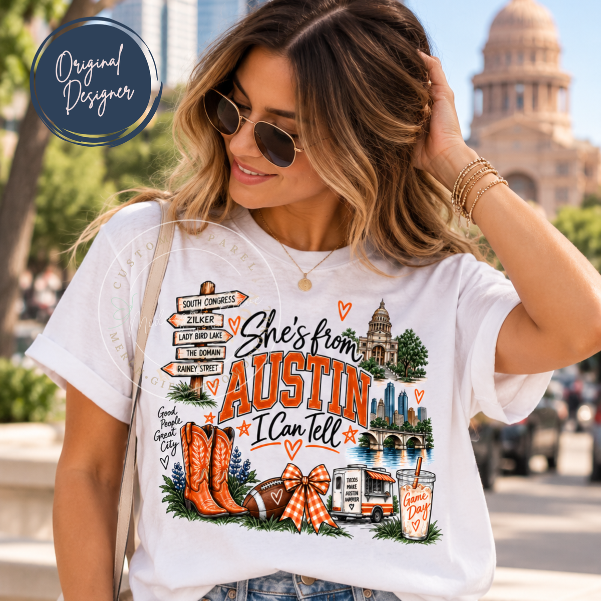 She's from Austin | I Can Tell | Adult T-Shirt & Sweatshirt Options