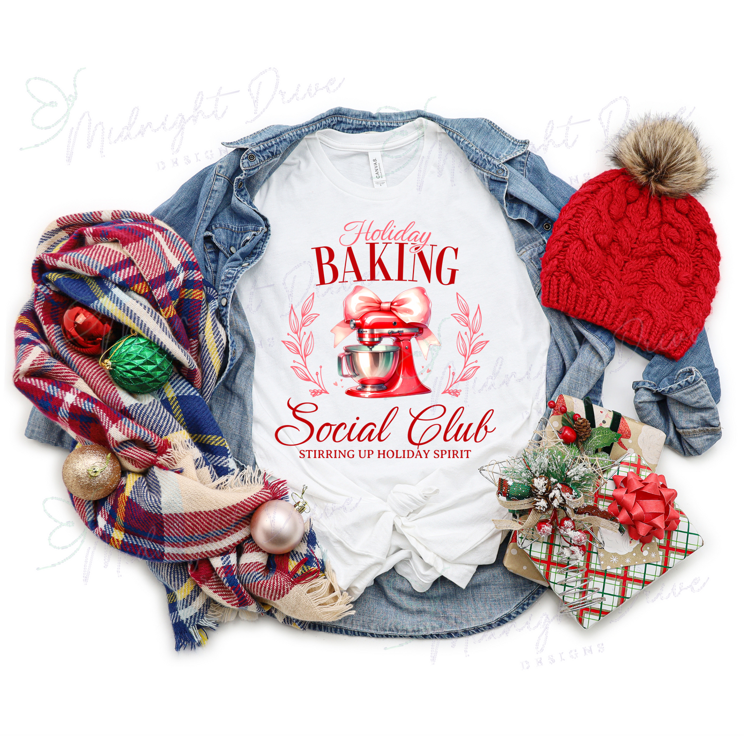 Holiday Baking | Social Club | Unisex T-Shirt/Sweatshirt