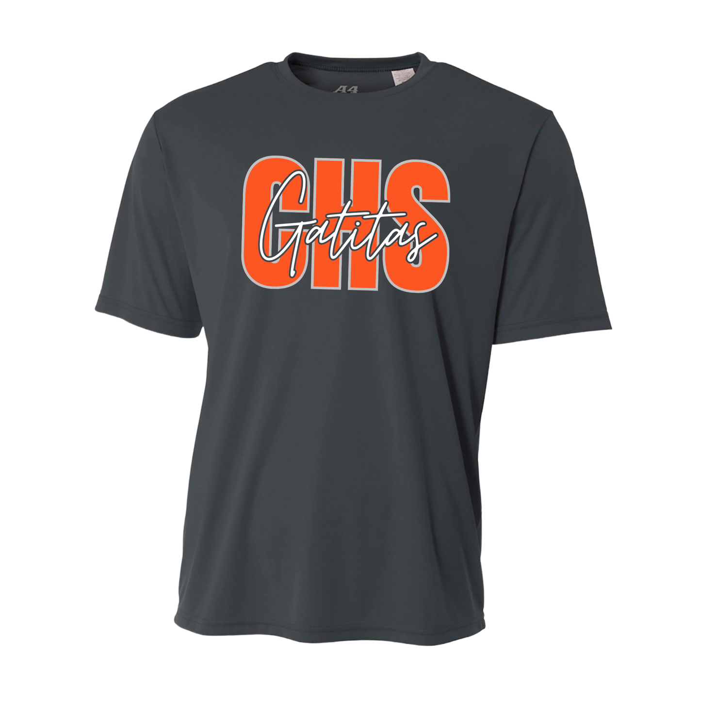 CHS Gatitas | A4 | Cooling Performance Crew T-Shirt | Adult | Multiple Color Options
