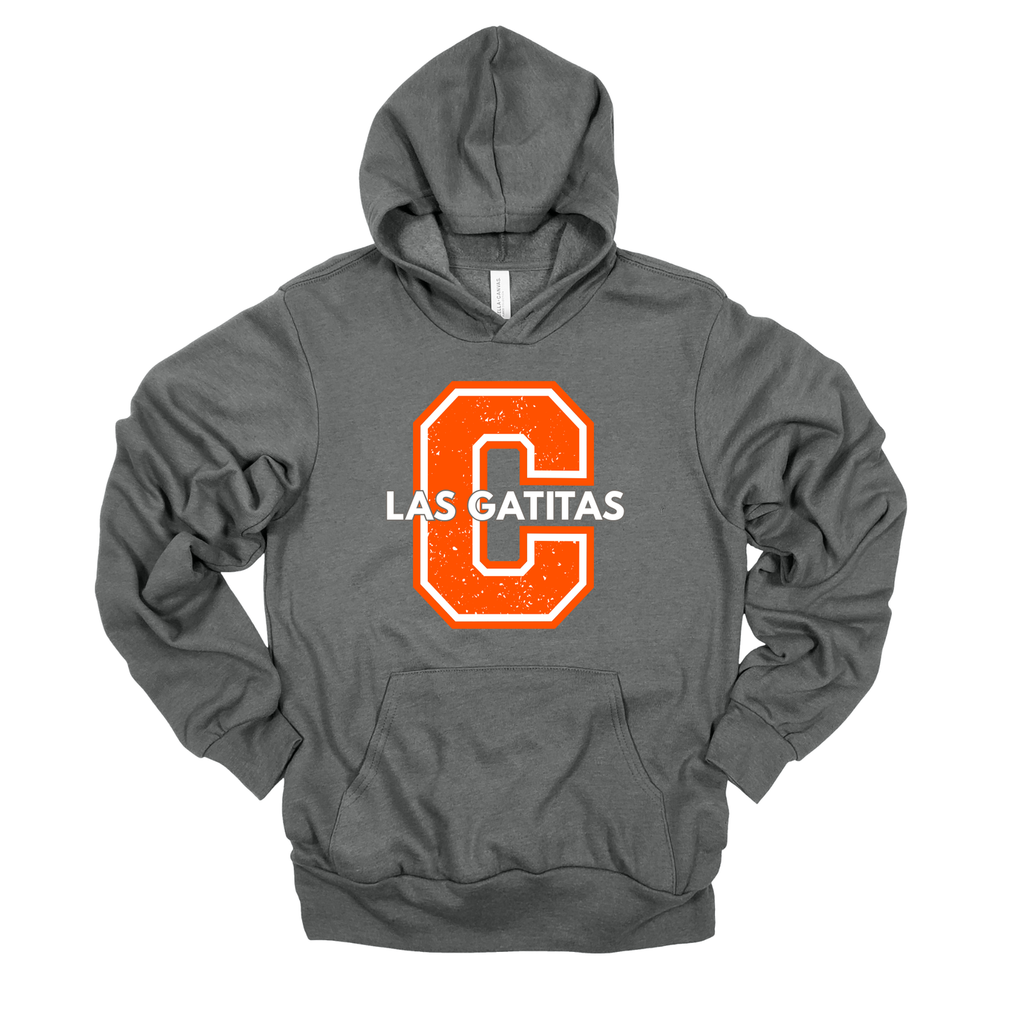 C Las Gatitas | Bella Canvas | Fleece Pullover Hoodie | Multiple Color Options