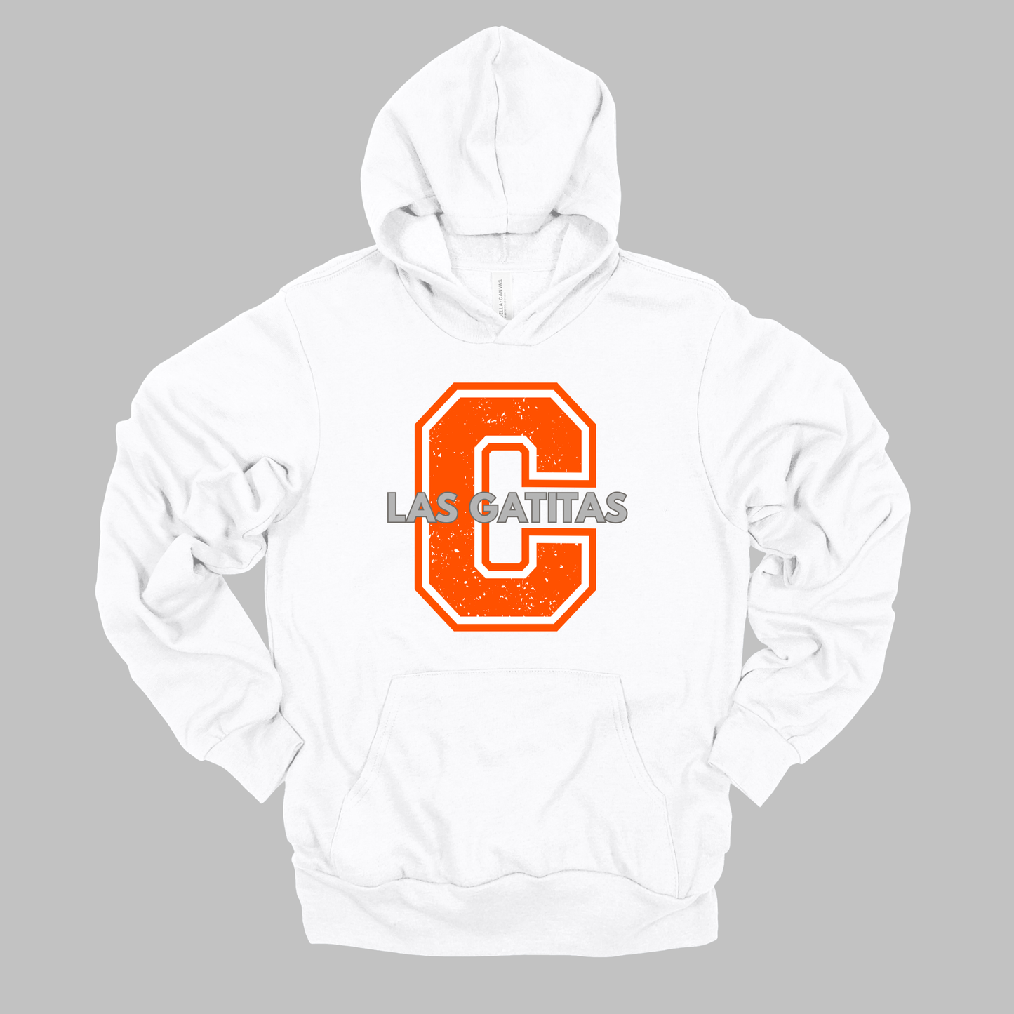 C Las Gatitas | Bella Canvas | Fleece Pullover Hoodie | Multiple Color Options