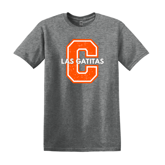 C Las Gatitas | Gildan Softstyle T-Shirt | Adult and Youth | Multiple Color Options