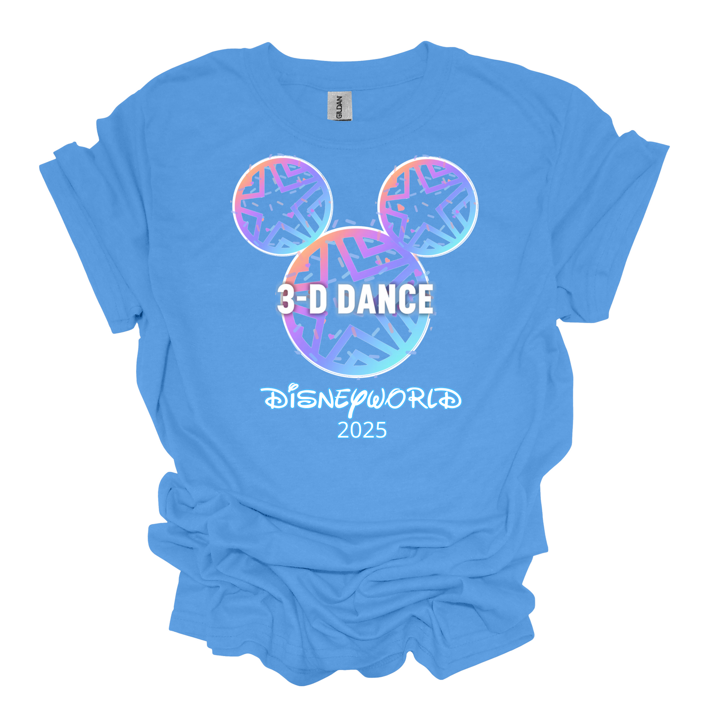 3-D Dance Disney Blue T-Shirt