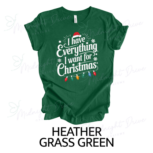 I Have Everything I Want for Christmas | Unisex T-Shirt