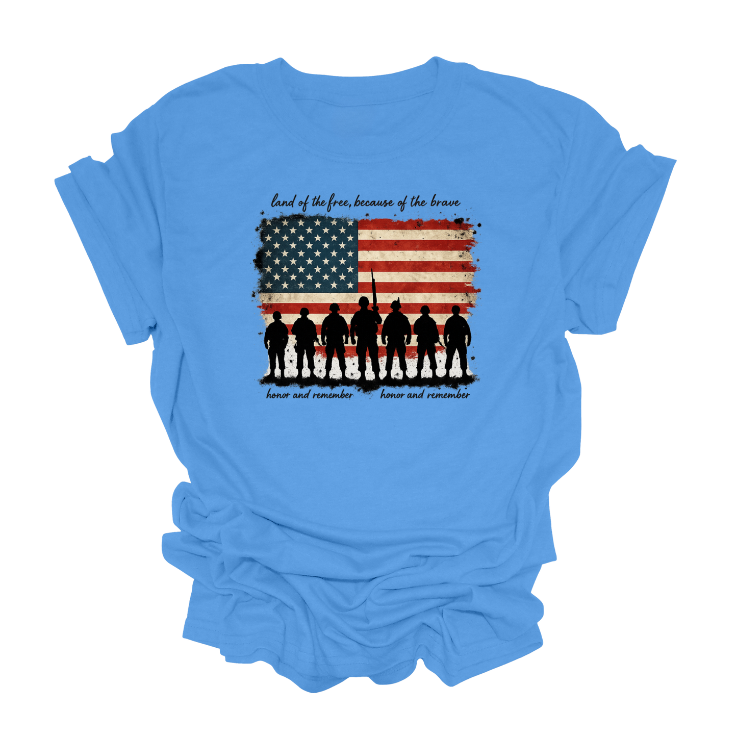 Flag | Military | Gray | Unisex T-Shirt