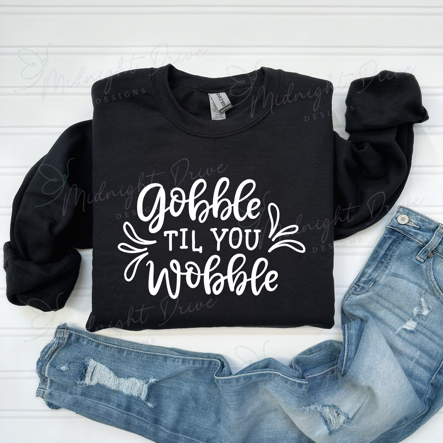 Gobble Til You Wobble | Unisex Sweatshirt