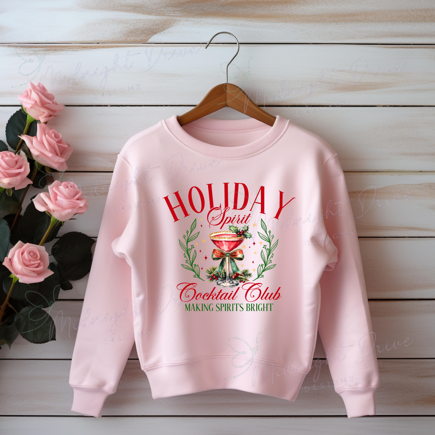 Holiday Spirit | Cocktail Club | Unisex T-Shirt/Sweatshirt