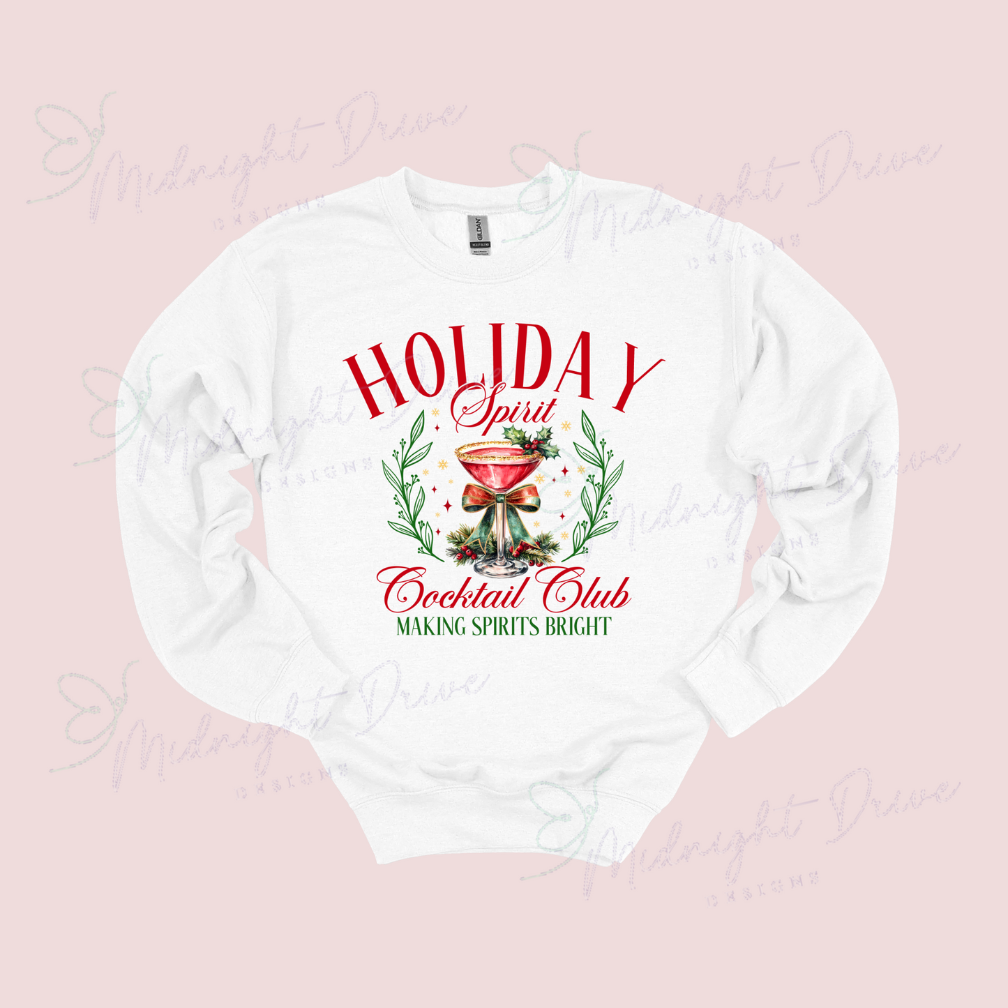 Holiday Spirit | Cocktail Club | Unisex T-Shirt/Sweatshirt