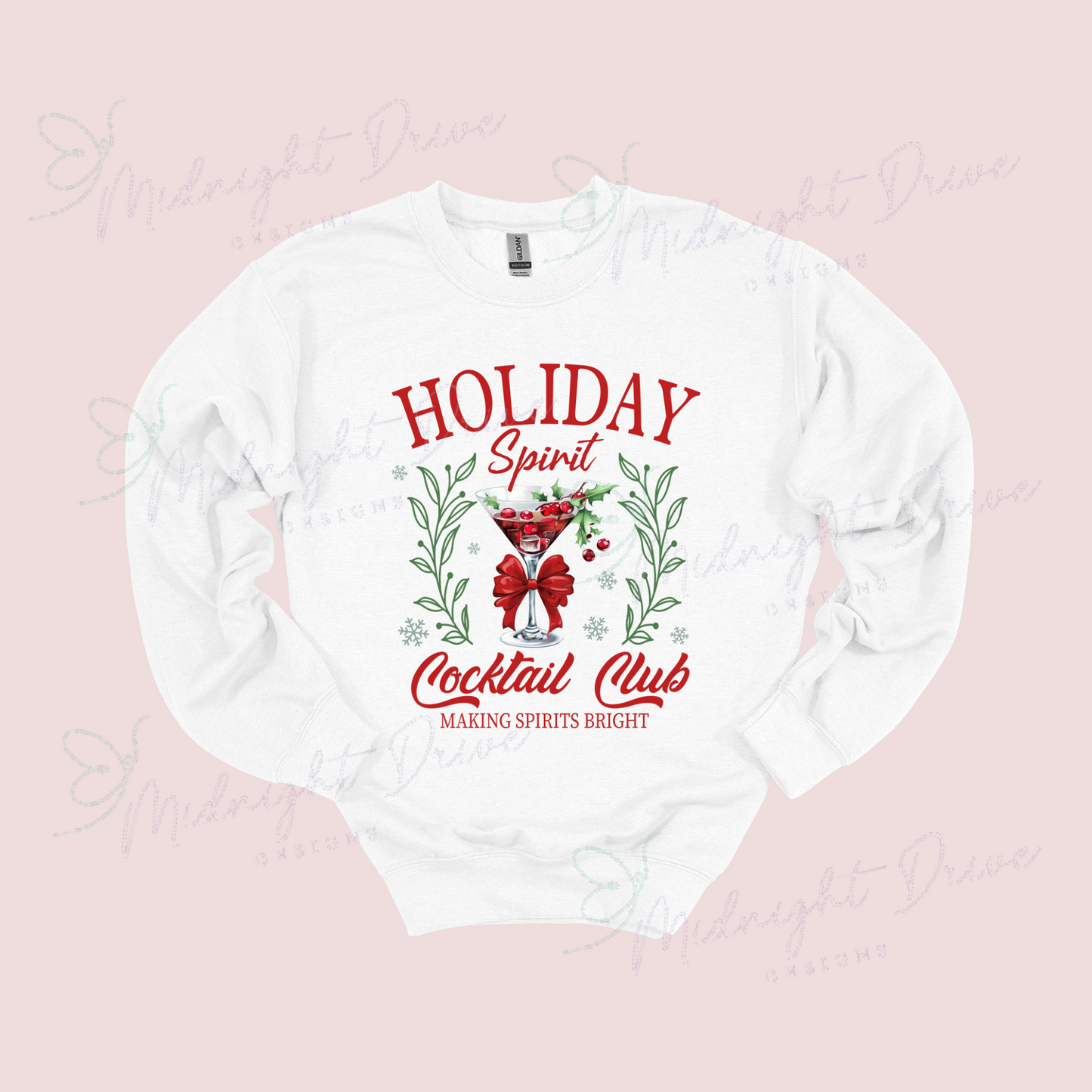 Holiday Spirit | Cocktail Club | Unisex T-Shirt/Sweatshirt