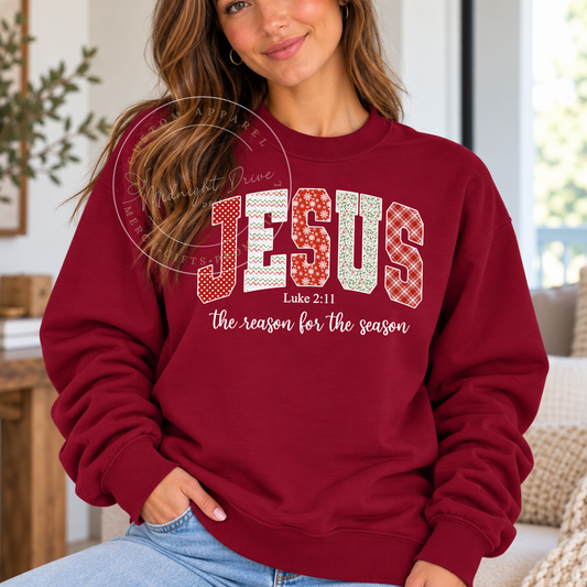 Jesus | Reason for the Season | Adult Sweatshirt