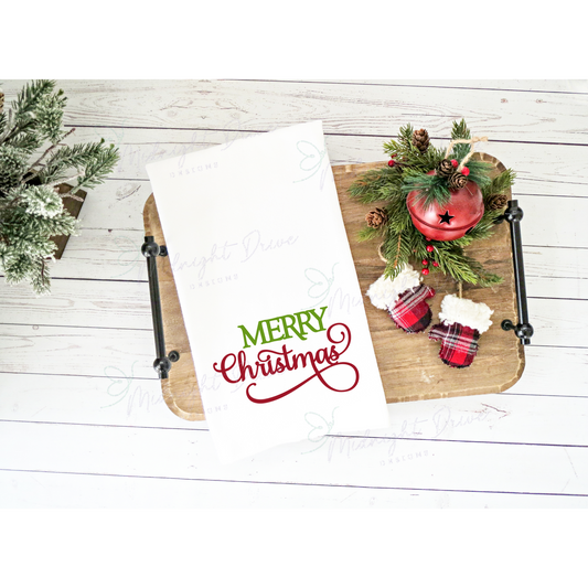 Merry Christmas | Tea Towel