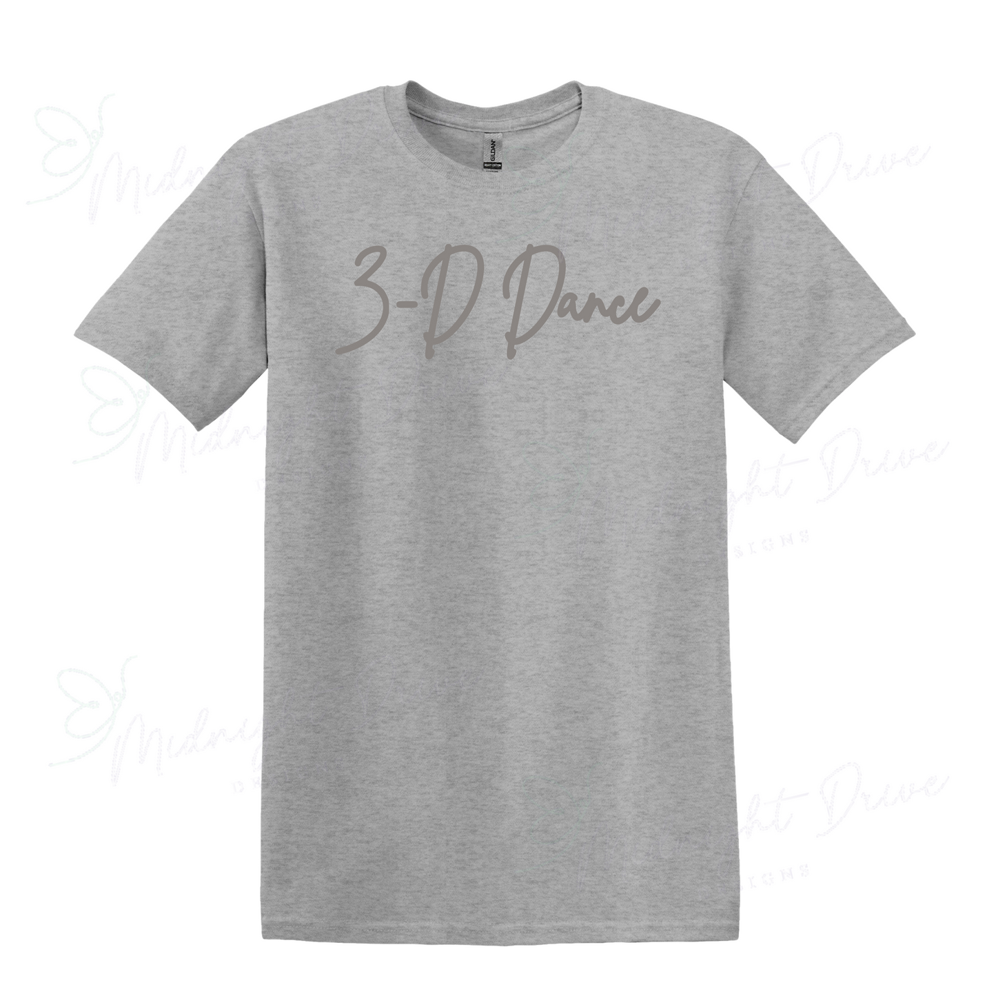3-D Dance | Puff T-Shirt | Youth | Multiple Color Options