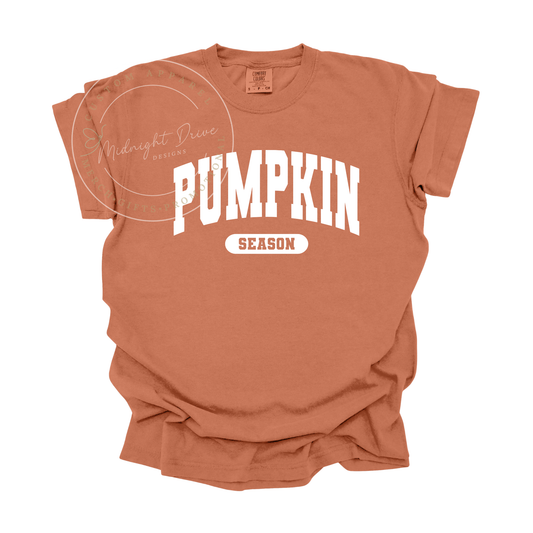 Pumpkin Season | Fall | Adult T-Shirt | Multiple Color Options