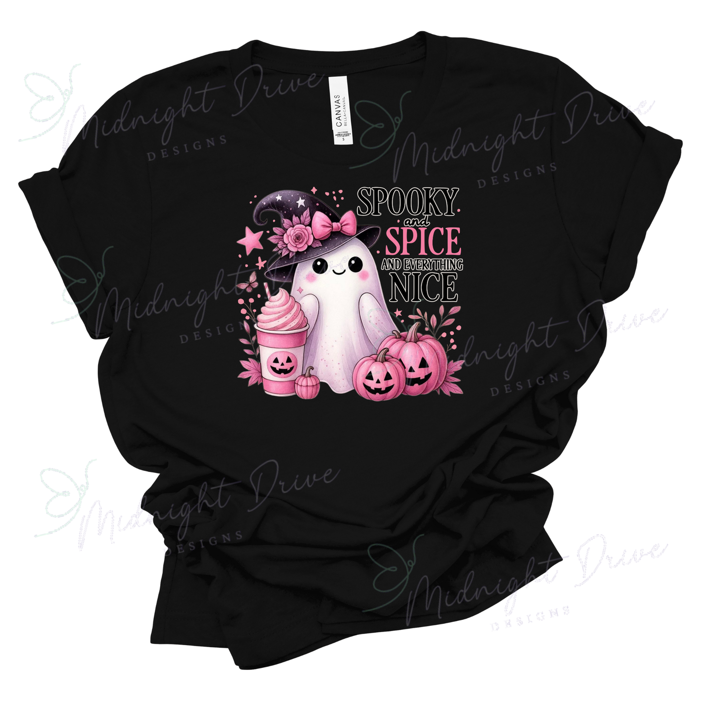 Spooky and Spice | Black | Unisex T-shirt