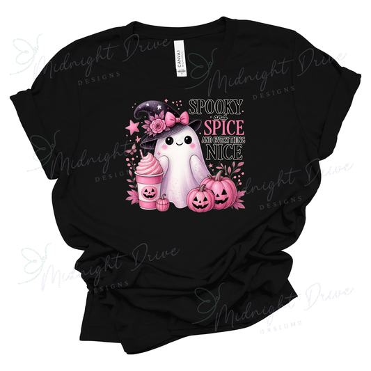 Spooky and Spice | Black | Unisex T-shirt