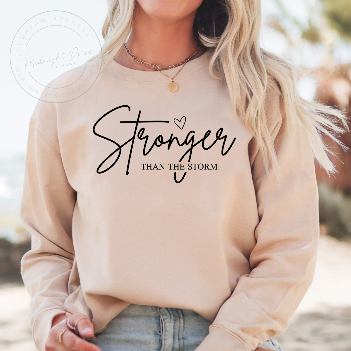 Stronger than the Storm | Unisex Sweatshirt | Multiple Color Options