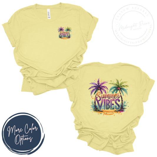 Summer Vibes | Palm Trees | Unisex T-shirt