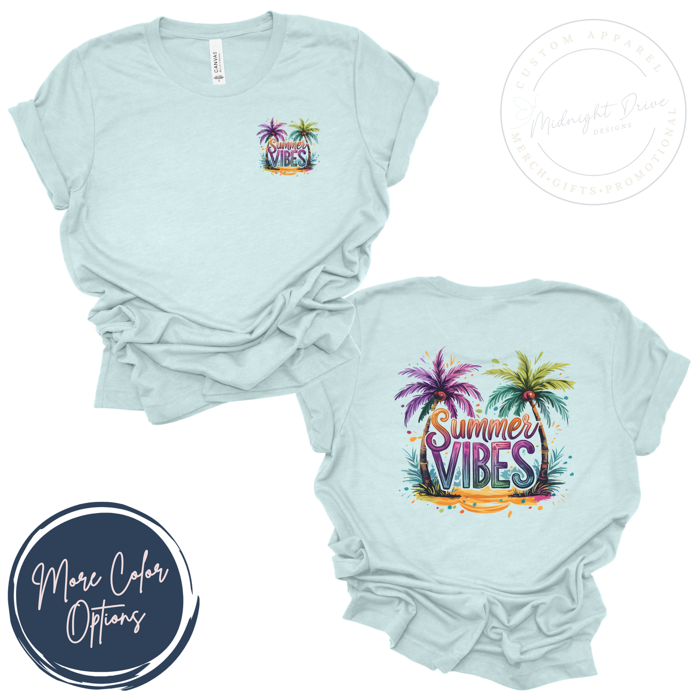 Summer Vibes | Palm Trees | Unisex T-shirt