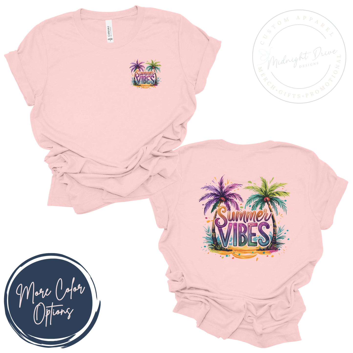 Summer Vibes | Palm Trees | Unisex T-shirt