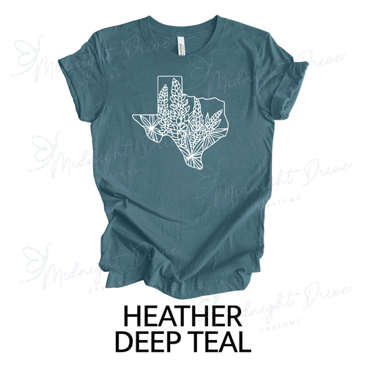 Texas | Flowers | Unisex T-Shirt