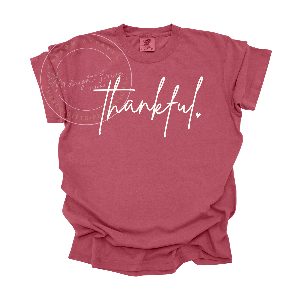 Thankful | Fall | Adult T-Shirt | Multiple Color Options