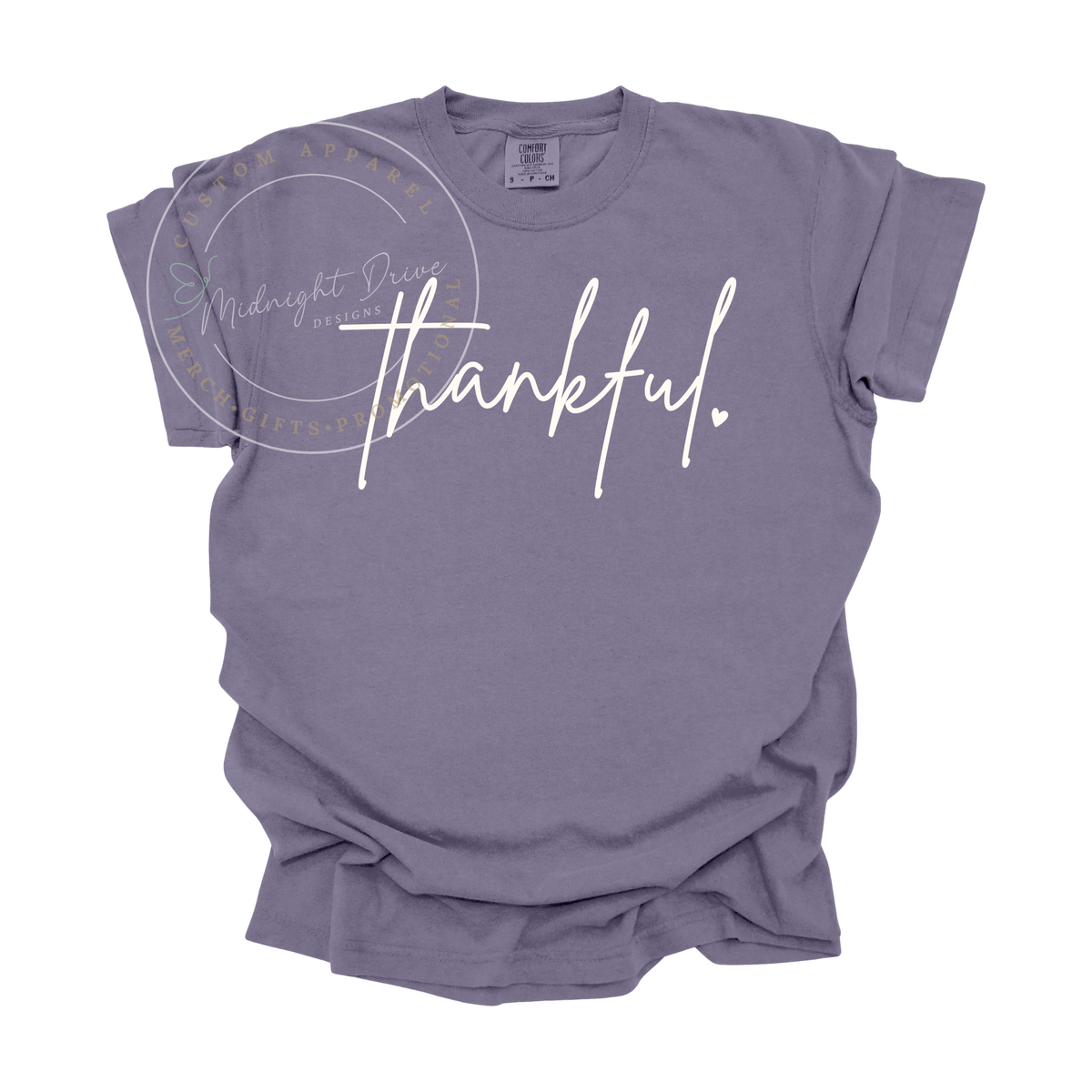 Thankful | Fall | Adult T-Shirt | Multiple Color Options