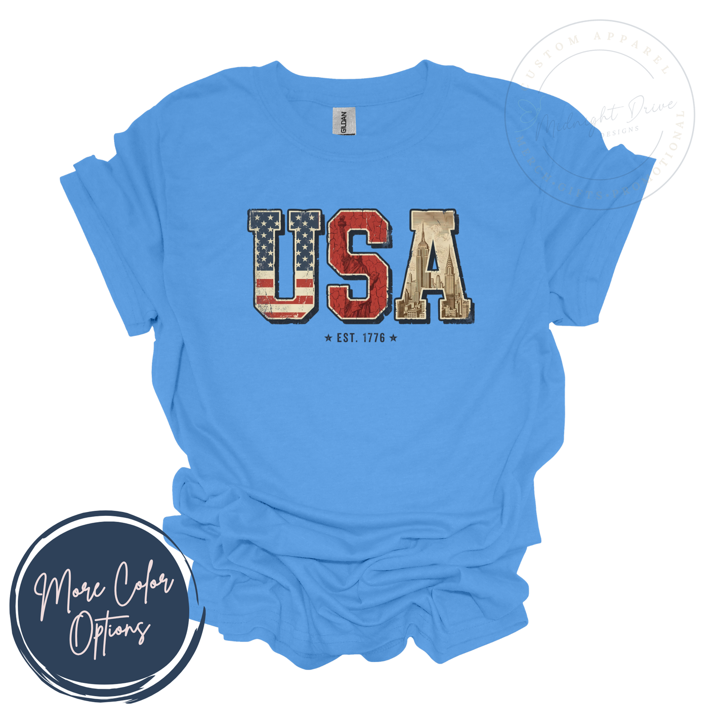 USA | Est. 1776 | Unisex T-shirt